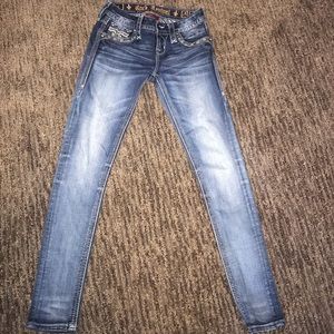 Rock revival skinny jeans